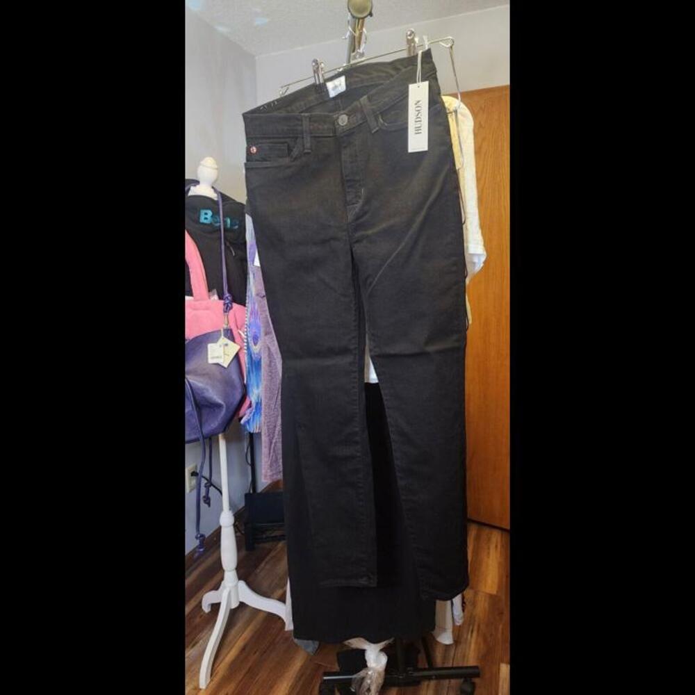 Hudson Womens Black Jeans Size 28